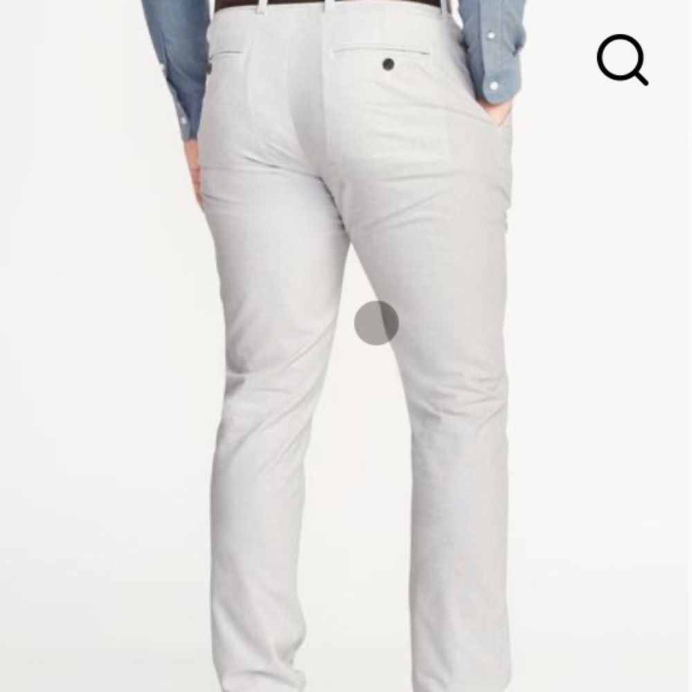 MUSTGO!MENS OLD NAVY 32X36 Athletic Built-in Flex Signature Non-iron Dress Pants